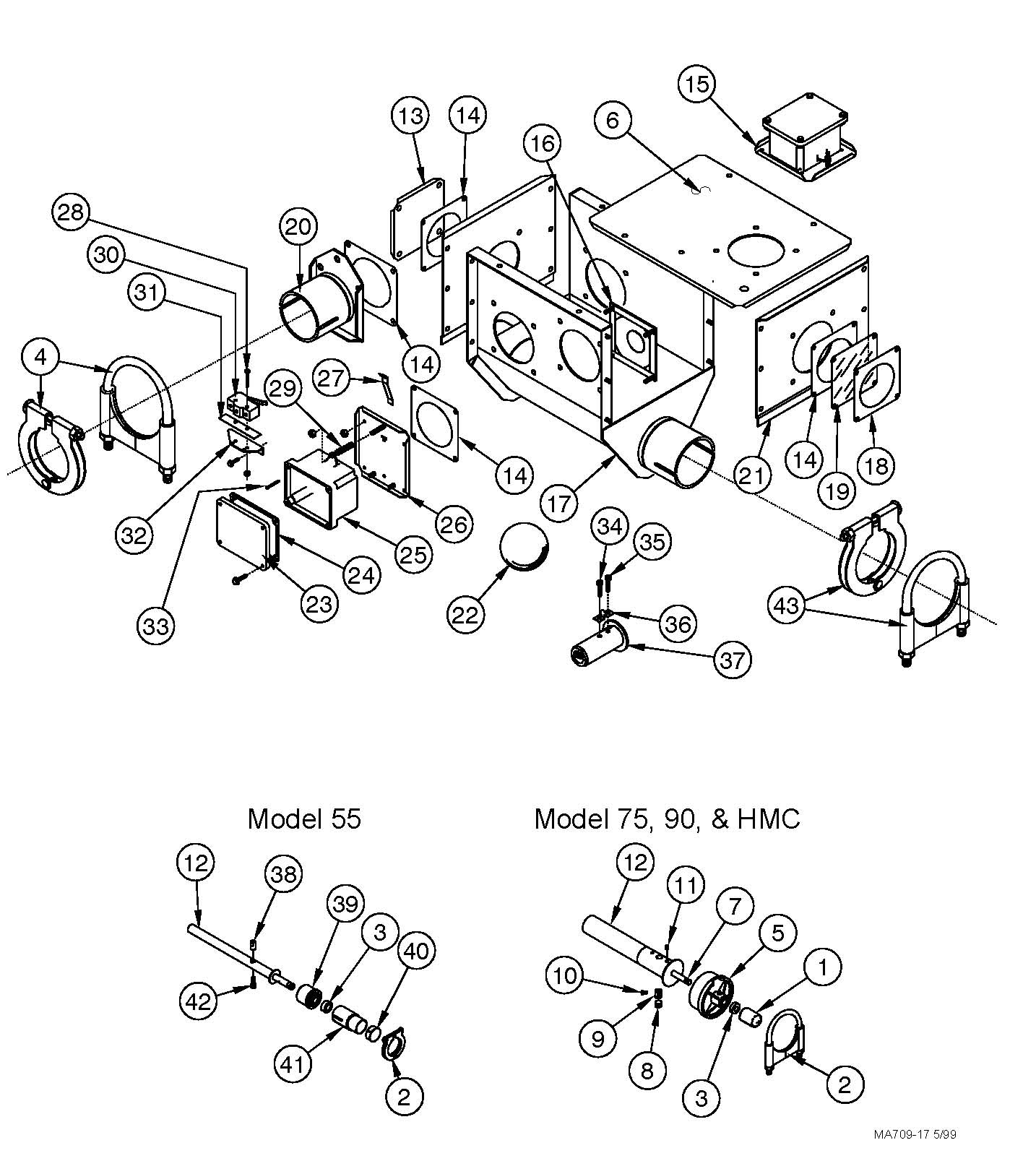 KIT,EXTENSION BOOT MDL 90