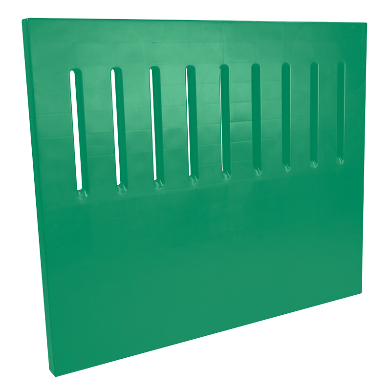 PANEL VENTILADO VERDE 1200x1000