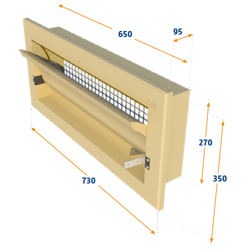 KIT COMPLETO, VENTANA 145-VFG + TPI-205 + TPI-307