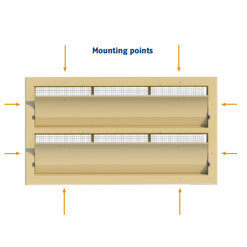 VENTANA TUNEL 1 X 6000-VFG-T-C + 1 X 6000-VFG-B-C.