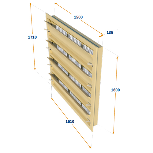 VENTANA TUNEL 1 X 6000-VFR-T + 2 X 6000-VFR-M + 1 X 6000-VFR-B.