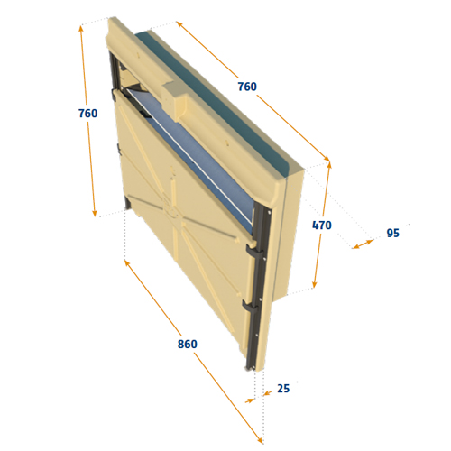 KIT COMPLETO, VENTANA OMNIFLUX + TPI-204C + TPI-422