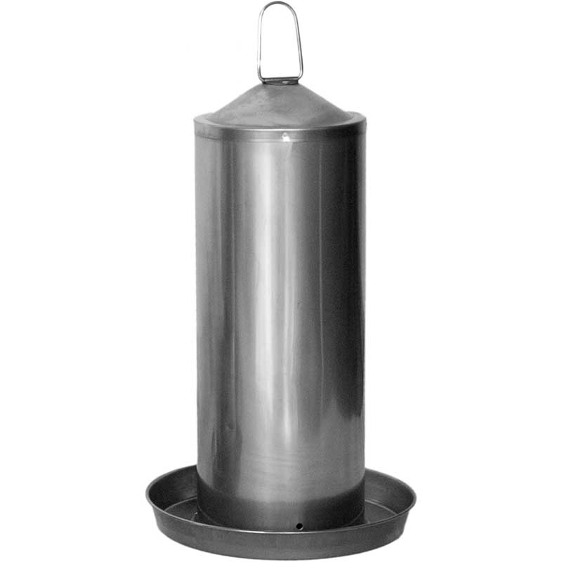 BEBEDERO ACERO INOX AVES 5L