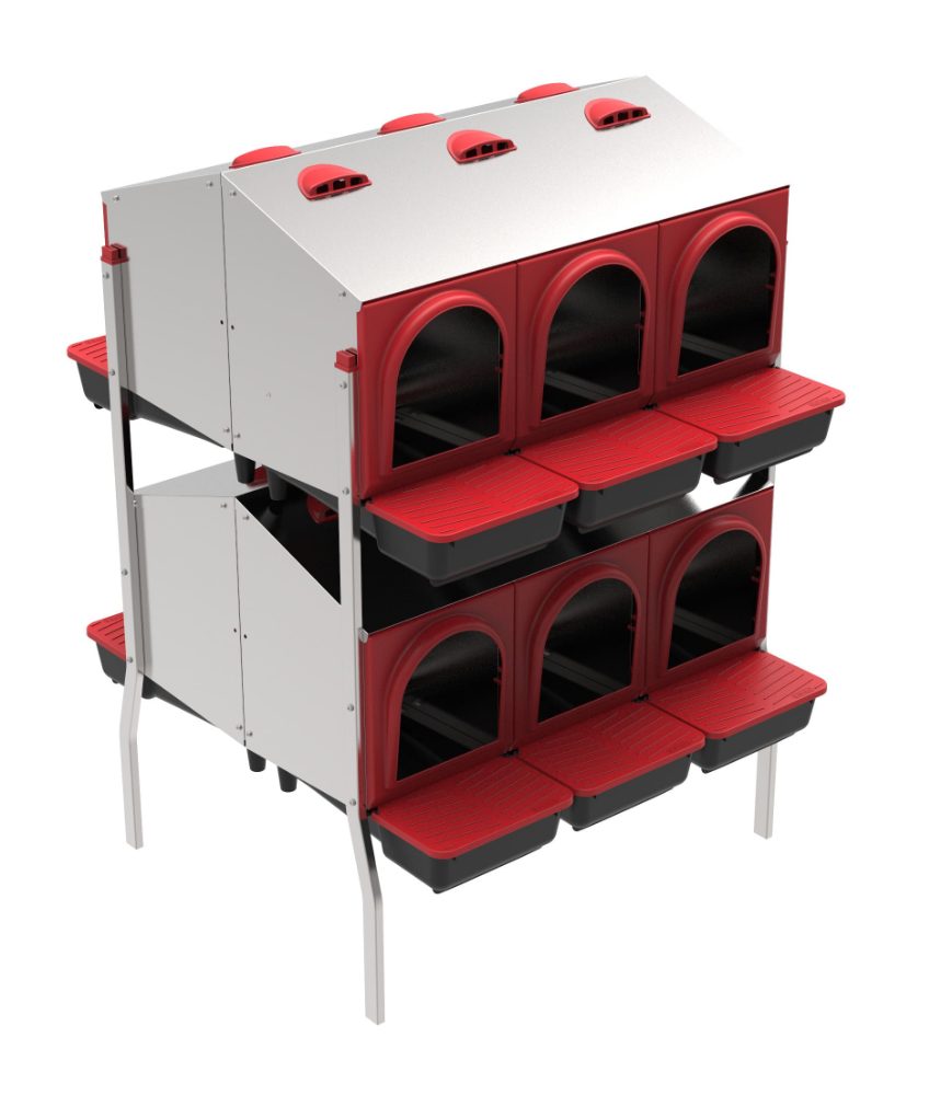 MODULO PONEDERO PLATINUM 12DPT 2PIS 2CAR PONEDERO GALLINAS