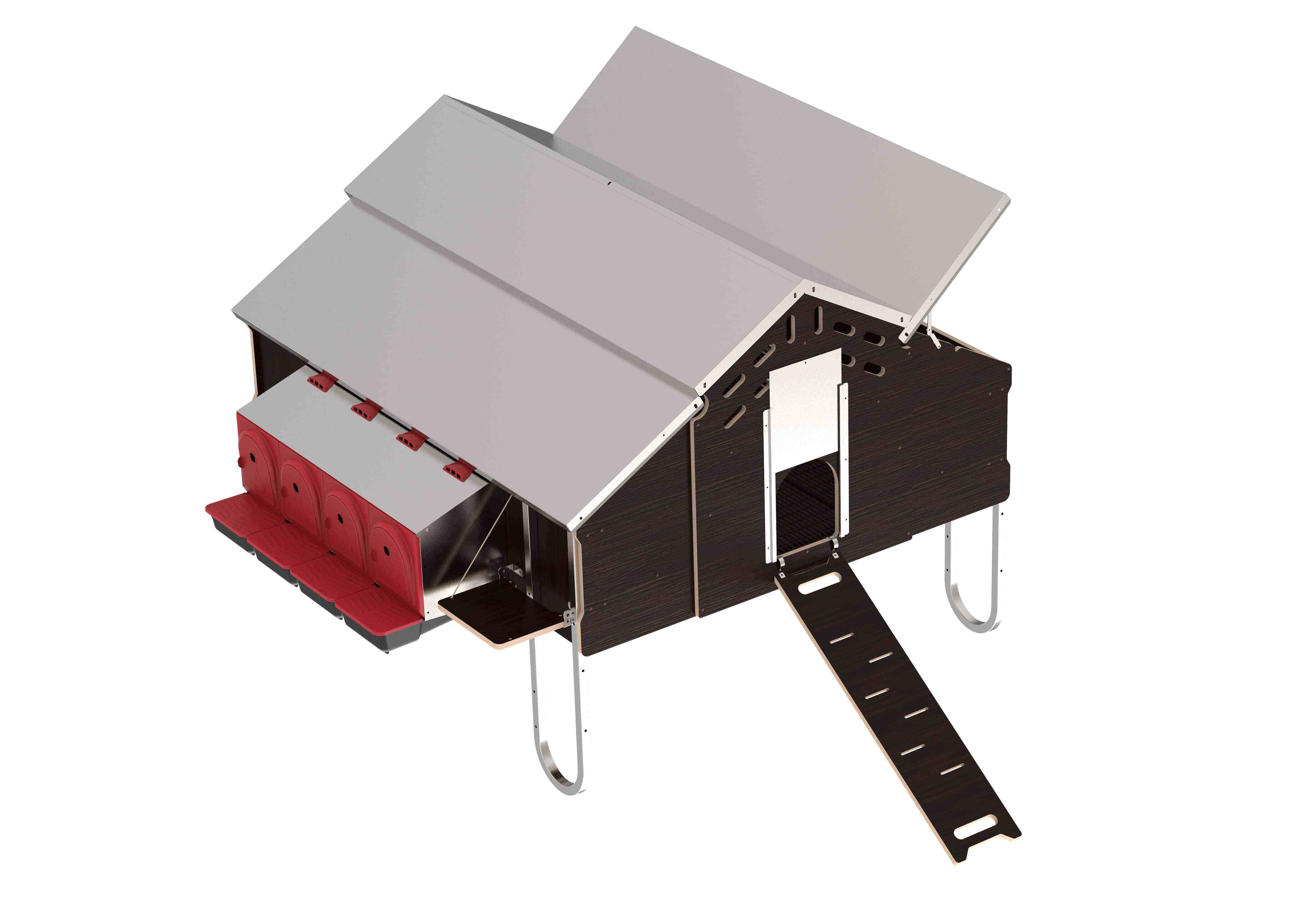 GALLINERO MOVIL 1.5x1.8M SIN KIT DESPLZ FREE-RANGE