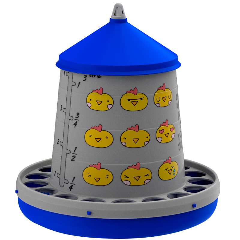 TOLVA PLAST AVES 4KG CHIPS AZUL