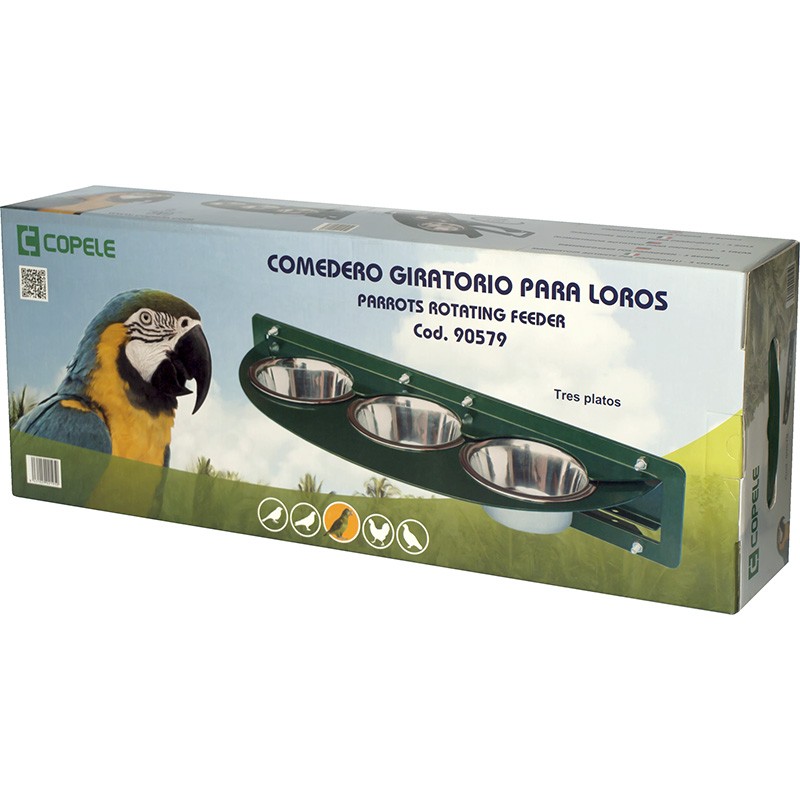 SOPORTE GIRATORIO C/COMED LOROS 3 DPTO