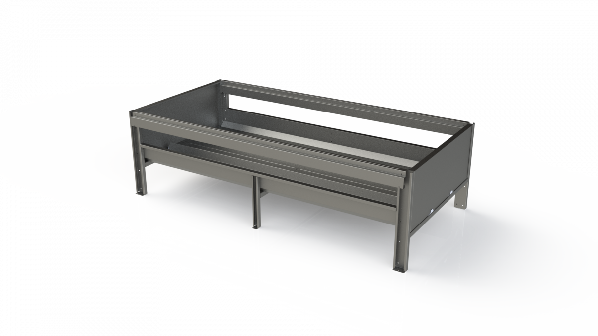 COMEDERO CAJON 2 CARA. GEC. L=3,085M H=0,898M A=1,556M.