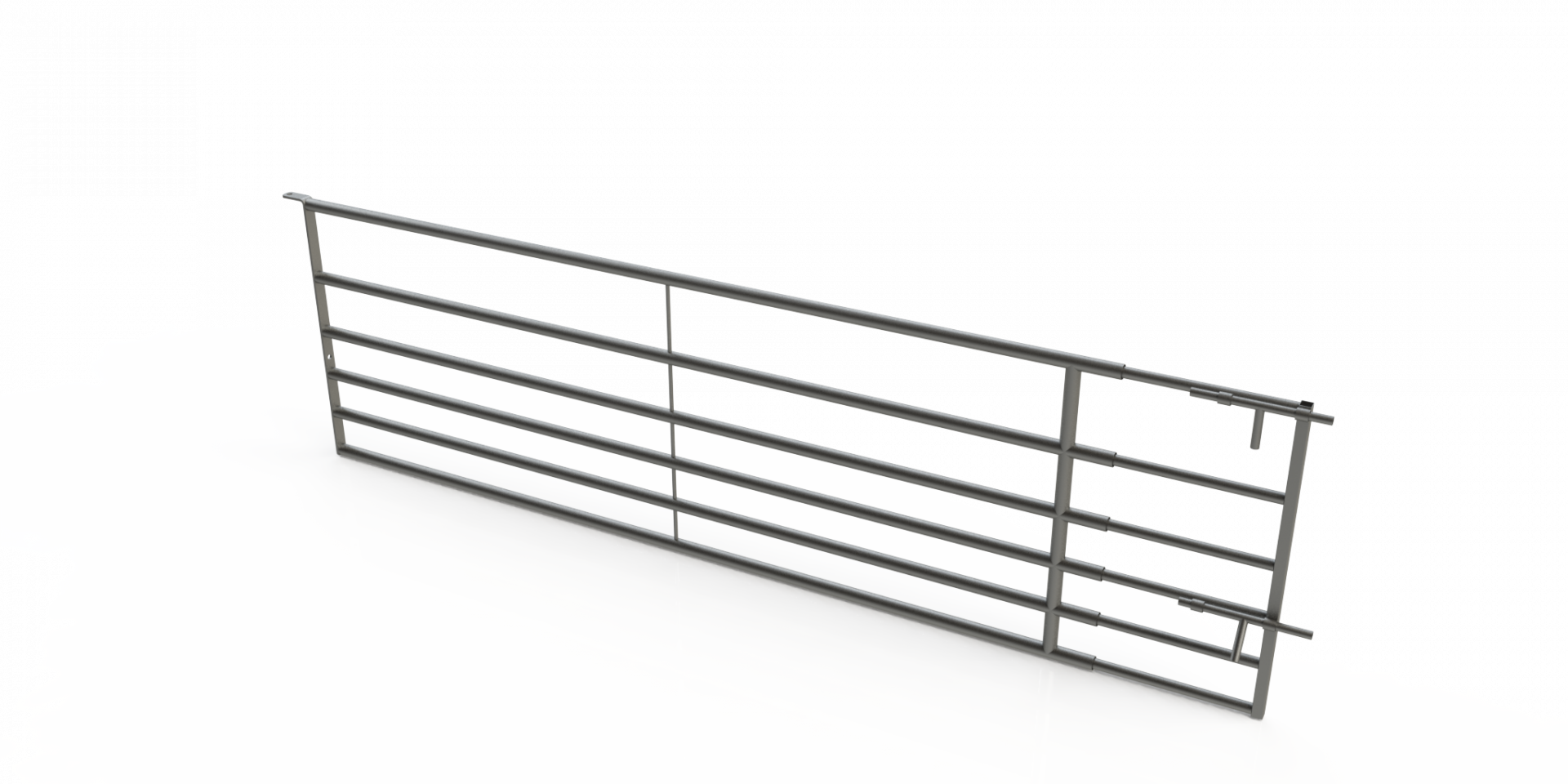 PUERTA EXTENSIBLE CORDEROS 6TUBOS 40Ø DE 2M A 3M. GEC. H=0,900M