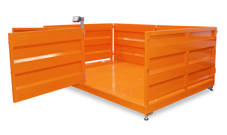 BÁSCULA DE CORDEROS 2000KG 3X2