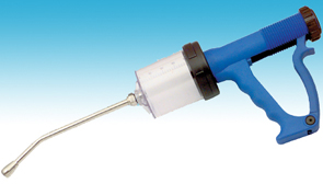 PISTOLA DOSIFICADORA BLU CUBO BLANDO 200 ML.