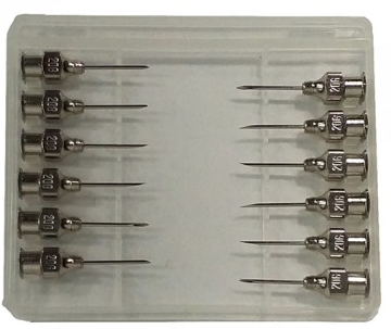 AGUJAS CABEZA CUADRADA L.L.  25 X 8   12 UNIDADES