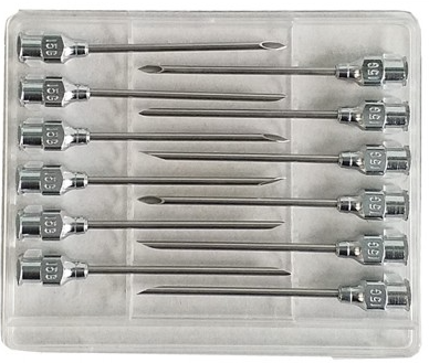 AGUJAS CABEZA CUADRADA L.L.  35 X 18 12 UNIDADES