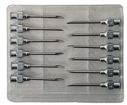 AGUJAS CABEZA CUADRADA L.L.  10 X 20 12 UNIDADES