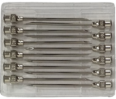 AGUJAS CABEZA CUADRADA L.L.  45 X 20 12 UNIDADES