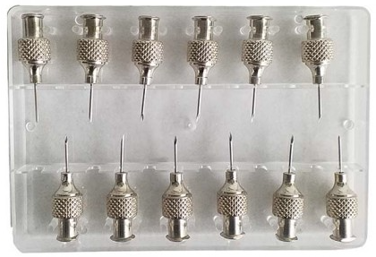 AGUJAS CABEZA REDONDA  L.L.  25 X 9   12 UNIDADES