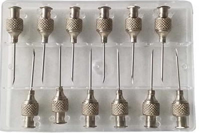 AGUJAS CABEZA REDONDA  L.L.  30 X 12  12 UNIDADES