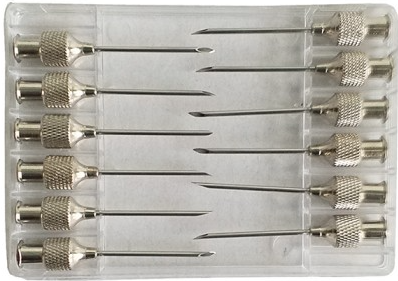 AGUJAS CABEZA REDONDA  L.L.  20 X 14  12 UNIDADES