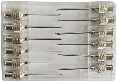 AGUJAS CABEZA REDONDA  L.L.  30 X 14  12 UNIDADES