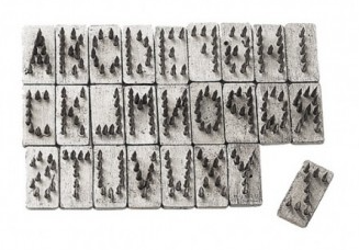 ABECEDARIO A-Z DE 15 MM (BOLSA)