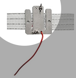 CABLE C/CONEXIÓN ALUM.(C/PALOM.) DE ELECTR. A CINTA 20 MM DE LINEA UN