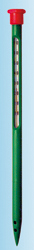 TERMOMETRO PARA TIERRA REDONDO 32 CM.