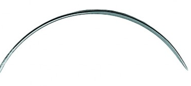 AGUJA SUTURA TRIANGULAR SEMICURVA 12 UN. Nº 7