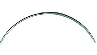 AGUJA SUTURA TRIANGULAR SEMICURVA 12 UN. Nº 10