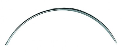 AGUJA SUTURA TRIANGULAR SEMICURVA 12 UN.  Nº 11